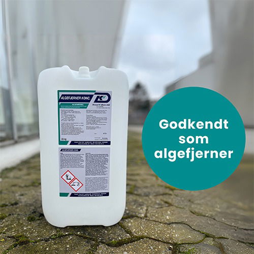 fjern alger med godkendt algefjerner