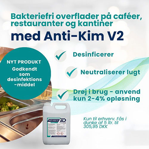 Ny Anti-Kim V2 desinfektionsmiddel
