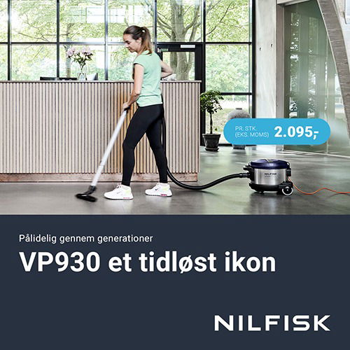 Kampagne på Nilfisk støvsuger